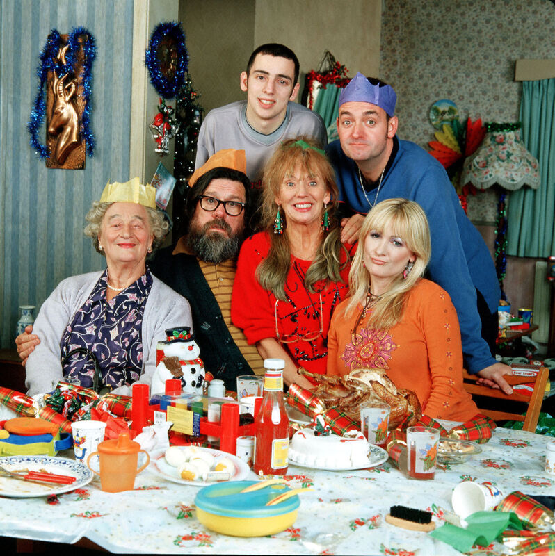 Ricky Tomlinson with the cast of The Royle Family. Ricky Tomlinson with the cast of The Royle Family.