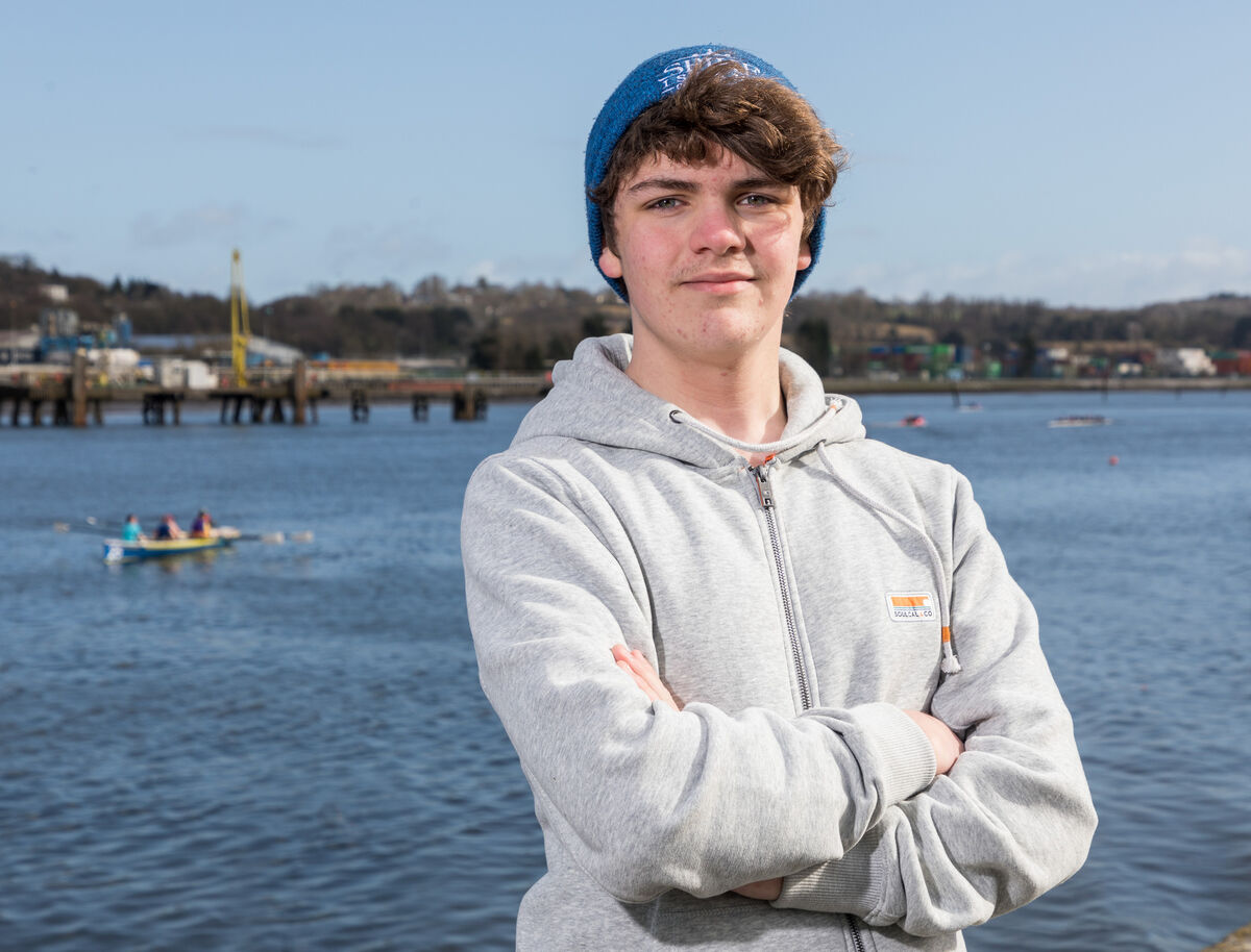 Finn Paterson from Glanmire who was introduced to rowing at Meitheal Mara in Blackrock, Cork. Picture: David Creedon Finn Paterson from Glanmire who was introduced to rowing at Meitheal Mara in Blackrock, Cork. Picture: David Creedon