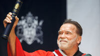 Arnold Schwarzenegger receives Honorary Doctorate