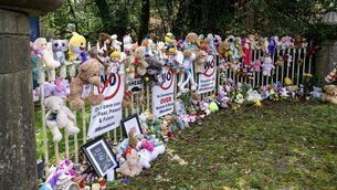 <p>The gates of Bessborough Mother were covered with teddy bears during a vigil this month which saw people gather to protest Cork City Council’s approval of the apartments. Picture: Chani Anderson</p> <p>The gates of Bessborough Mother were covered with teddy bears during a vigil this month which saw people gather to protest Cork City Council’s approval of the apartments. Picture: Chani Anderson</p>