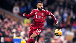 <p>Liverpool's Mohamed Salah. Pic: Peter Byrne/PA Wire.</p>