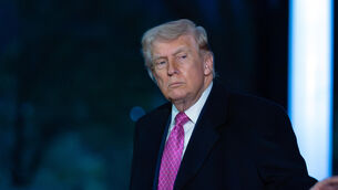 <p>President Donald Trump waves to the media as he walks on the South Lawn (Jose Luis Magana/AP)</p> <p>President Donald Trump waves to the media as he walks on the South Lawn (Jose Luis Magana/AP)</p>