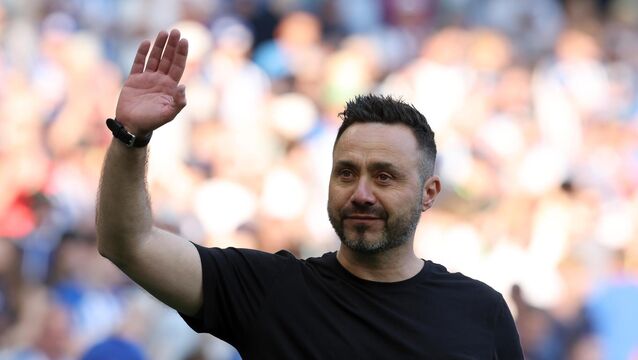 <p>Roberto De Zerbi left Marseille in February (Steven Paston/PA)</p>