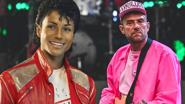 <p>Jaafar Jackson (left) and Damon Albarn</p>