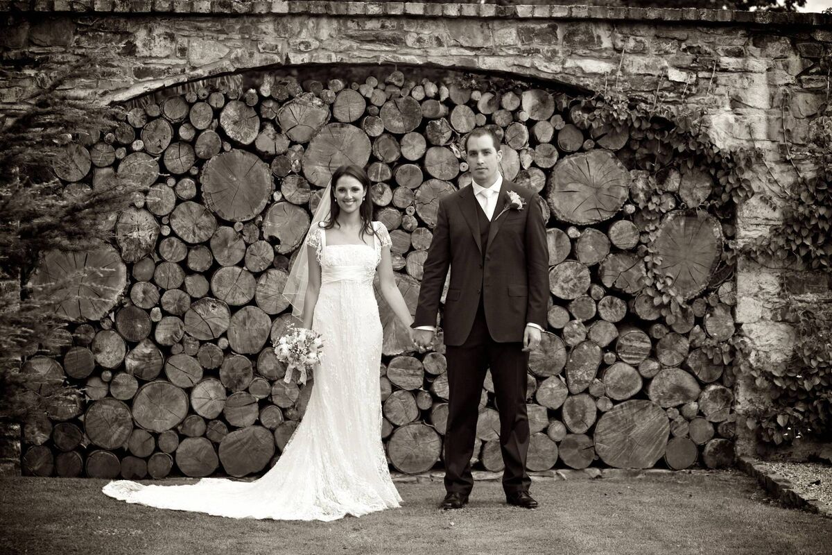 Caoimhe Hartley and her husband Mick.