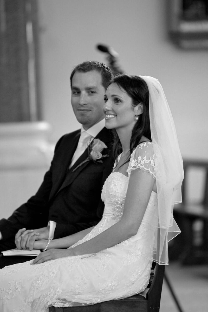 Caoimhe Hartley and her husband Mick.