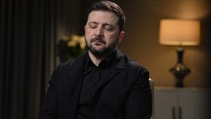 <p>Ukrainian president Vologymyr Zelenskyy said that his country's accession to the EU was "a security guarantee" for the wider bloc. Picture: Jeff Overs/BBC/PA Wire</p> <p>Ukrainian president Vologymyr Zelenskyy said that his country's accession to the EU was "a security guarantee" for the wider bloc. Picture: Jeff Overs/BBC/PA Wire</p>