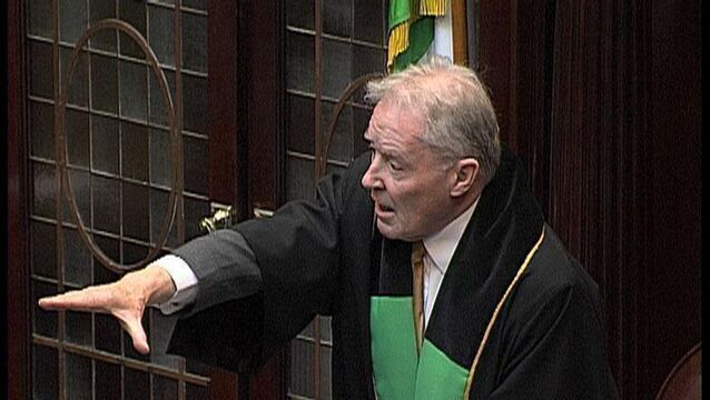 <p>Former Ceann Comhairle Rory O'Hanlon has passed away</p>