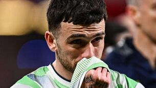 <p>Troy Parrott of Republic of Ireland after the FIFA World Cup 2026 European Qualifiers play-off semi-final. Pic: Seb Daly/Sportsfile</p>