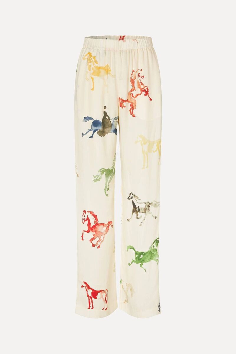 Horse Print Trousers, €255, Stine Goya
