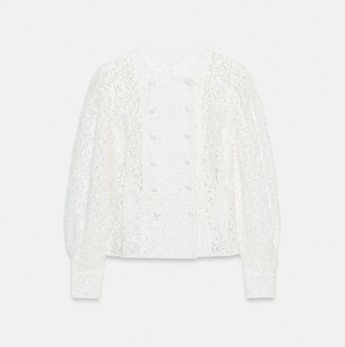 Lace Wrap Jacket, €45.95, Zara