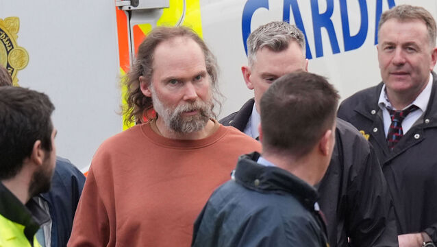 <p>Michael Kelley, 54, outside Tralee Courthouse in Tralee, County Kerry. Picture: Niall Carson/PA Wire</p>