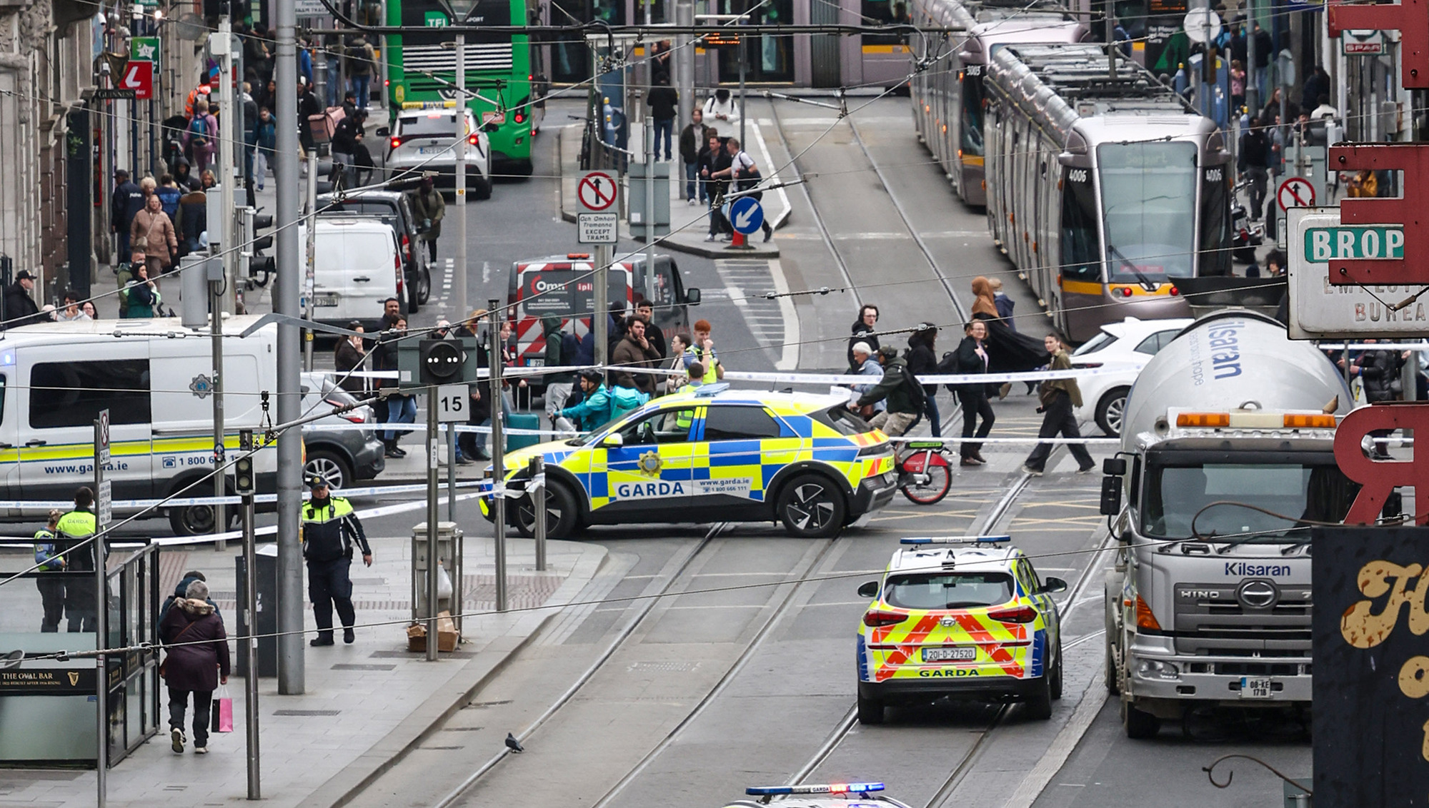 Cyclist in his 20s dies in collision with truck in Dublin city centre