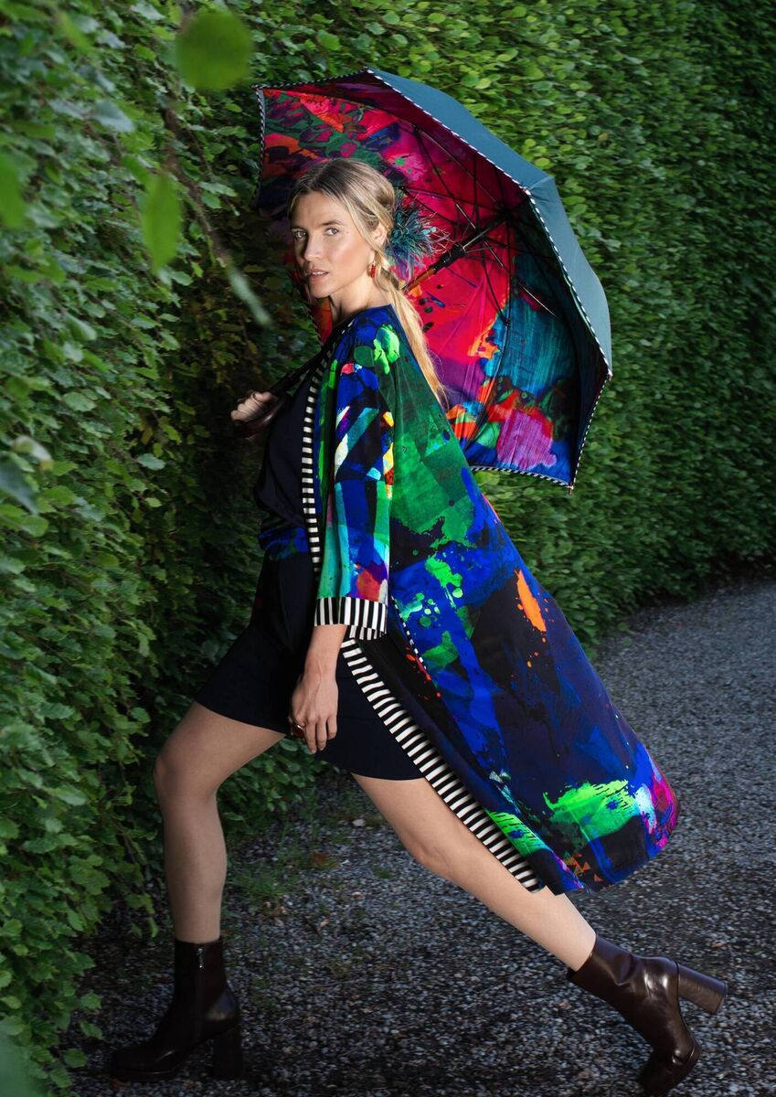 Clare O'Connor Longstyle Green Umbrella €98 