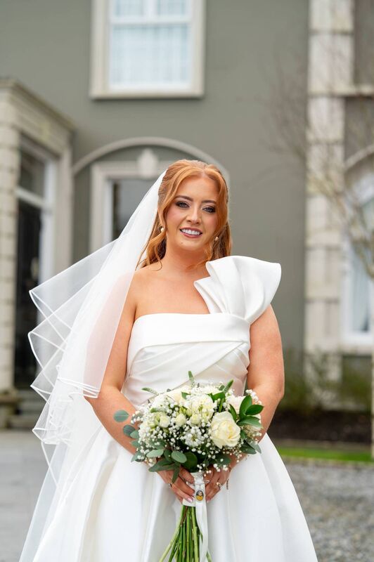 Anna Bell: “My first dress was a Pronovias, and later I changed into my second dress, an Eliza Jane Howell, from Eden Manor Bridal, Wexford.”