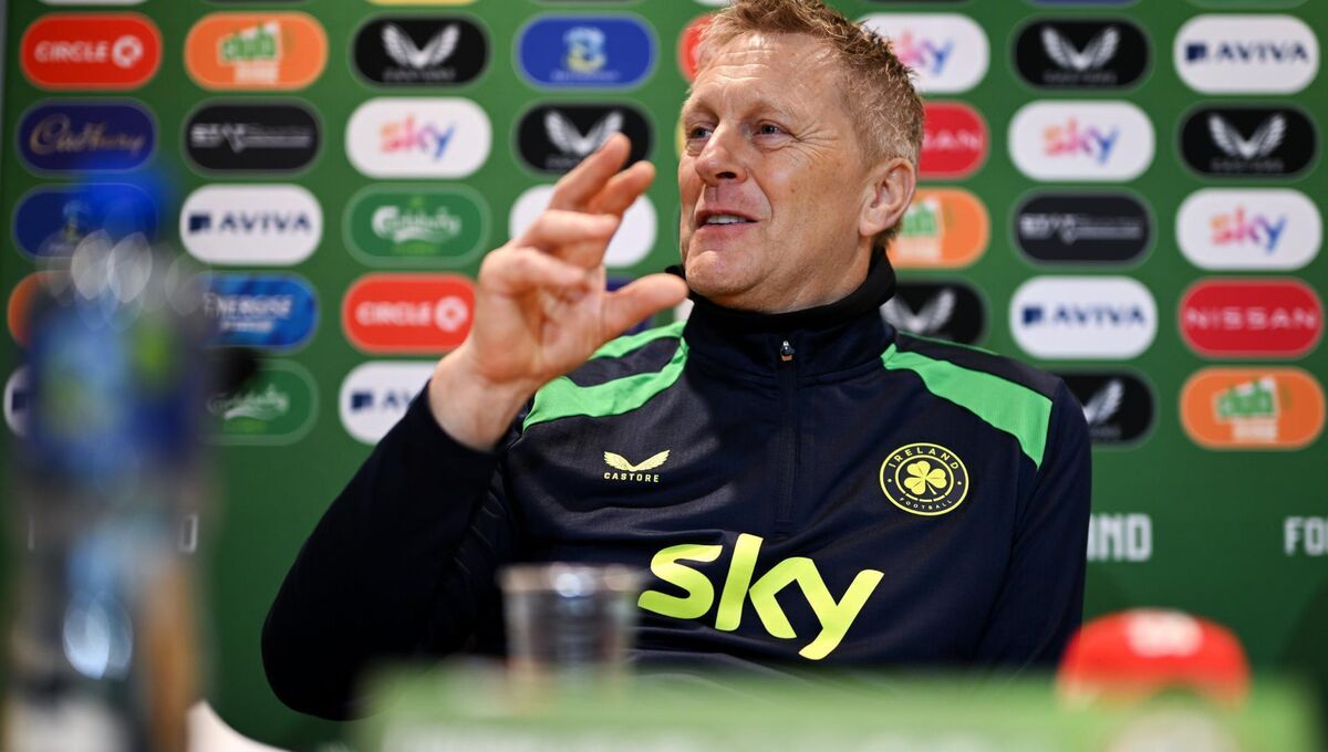 Head coach Heimir Hallgrimsson during a Republic of Ireland men's media conference at the FAI Headquarters in Abbotstown, Dublin. Photo by Stephen McCarthy/Sportsfile