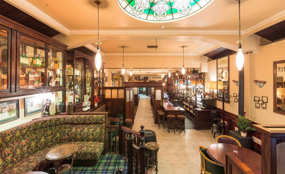 The beautiful vintage interior at Reidy's Vault Bar on Lancaster Quay/Western Road