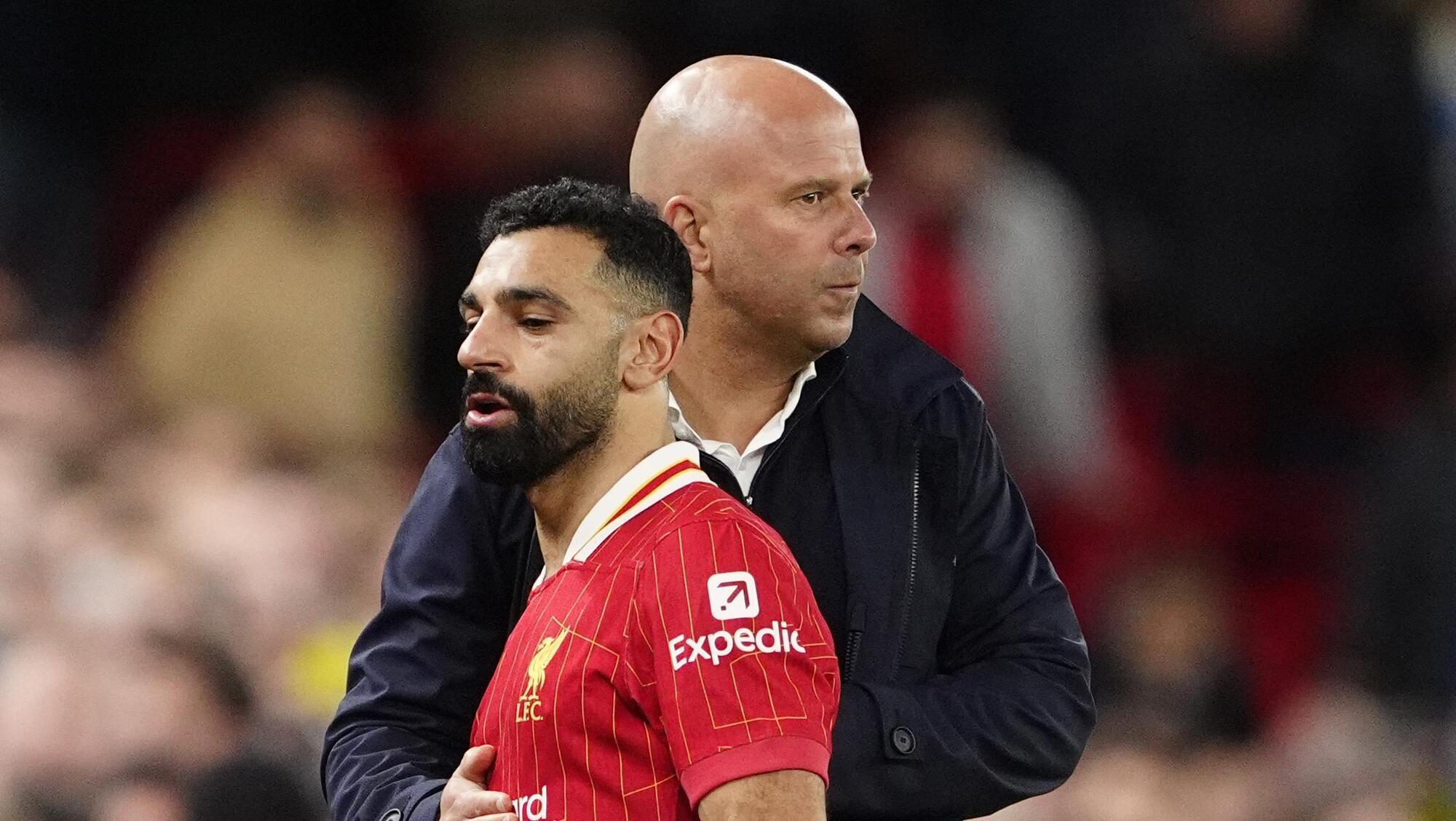 Arne Slot says Mohamed Salah will leave Liverpool ‘as a legend’