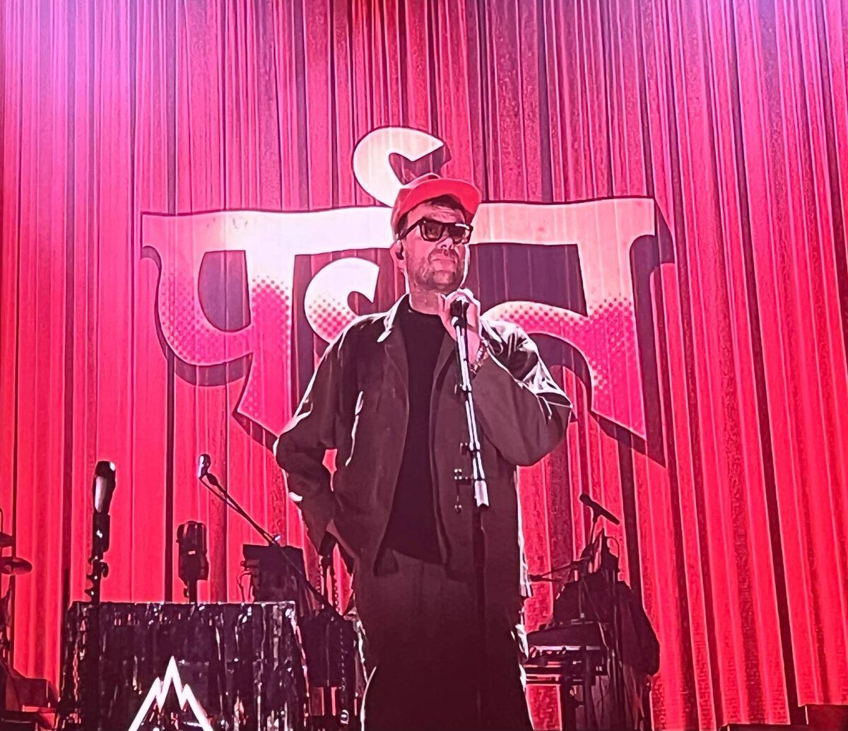 Damon Albarn and Gorillaz at the 3Arena, Dublin. 