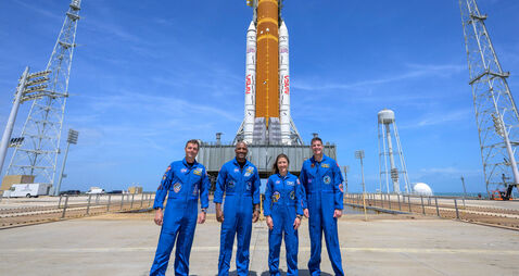 NASA Artemis Moonshot Countdown