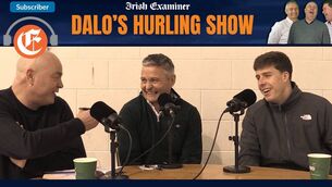 <p>Dalo's Hurling show at the Munster Championship Launch</p>