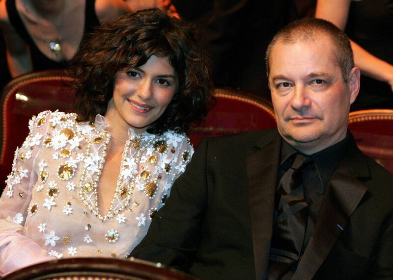 (Left to right) Amélie star Audrey Tautou and director Jean-Pierre Jeunet. File picture: Francois Guillot/AFP via Getty Images