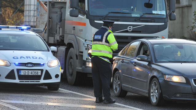 <p>Gardaí will place particular emphasis on detecting those driving under the influence of alcohol or drugs this weekend. File picture: Larry Cummins</p>