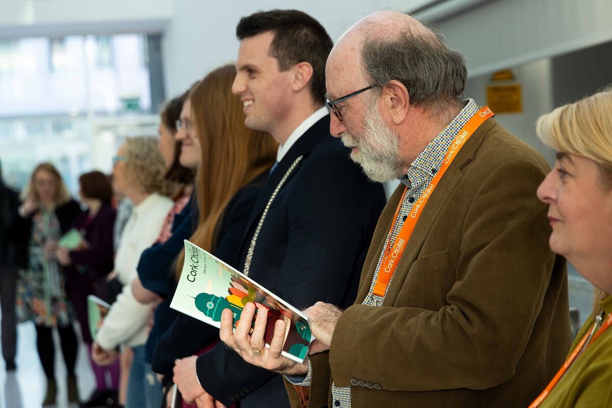 John Fitzpatrick, Festival President, pictured at the launch of the Cork International Choral Festival 2026 Programme. Picture: Alison Miles / OSM PHOTO