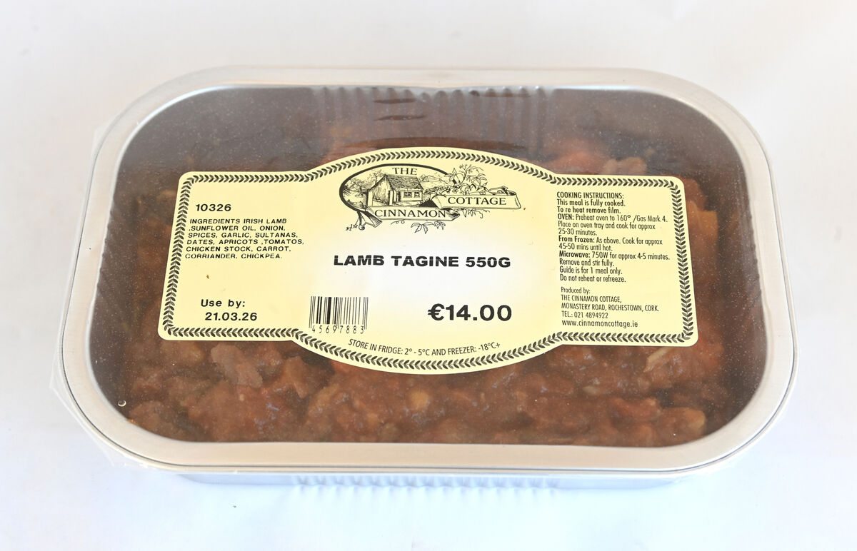 The Cinnamon Cottage Lamb Tagine 550g €14