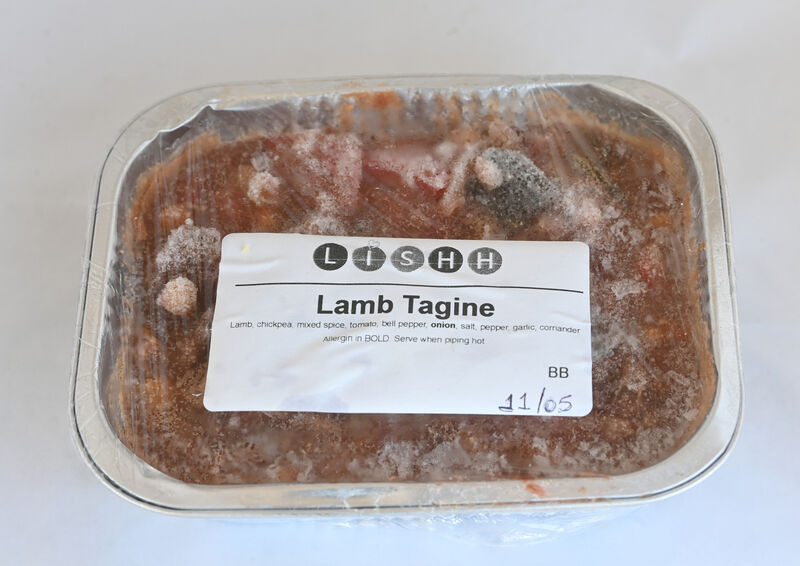 Lishh Lamb tagine 450g €9.80 Lishh Lamb tagine 450g €9.80