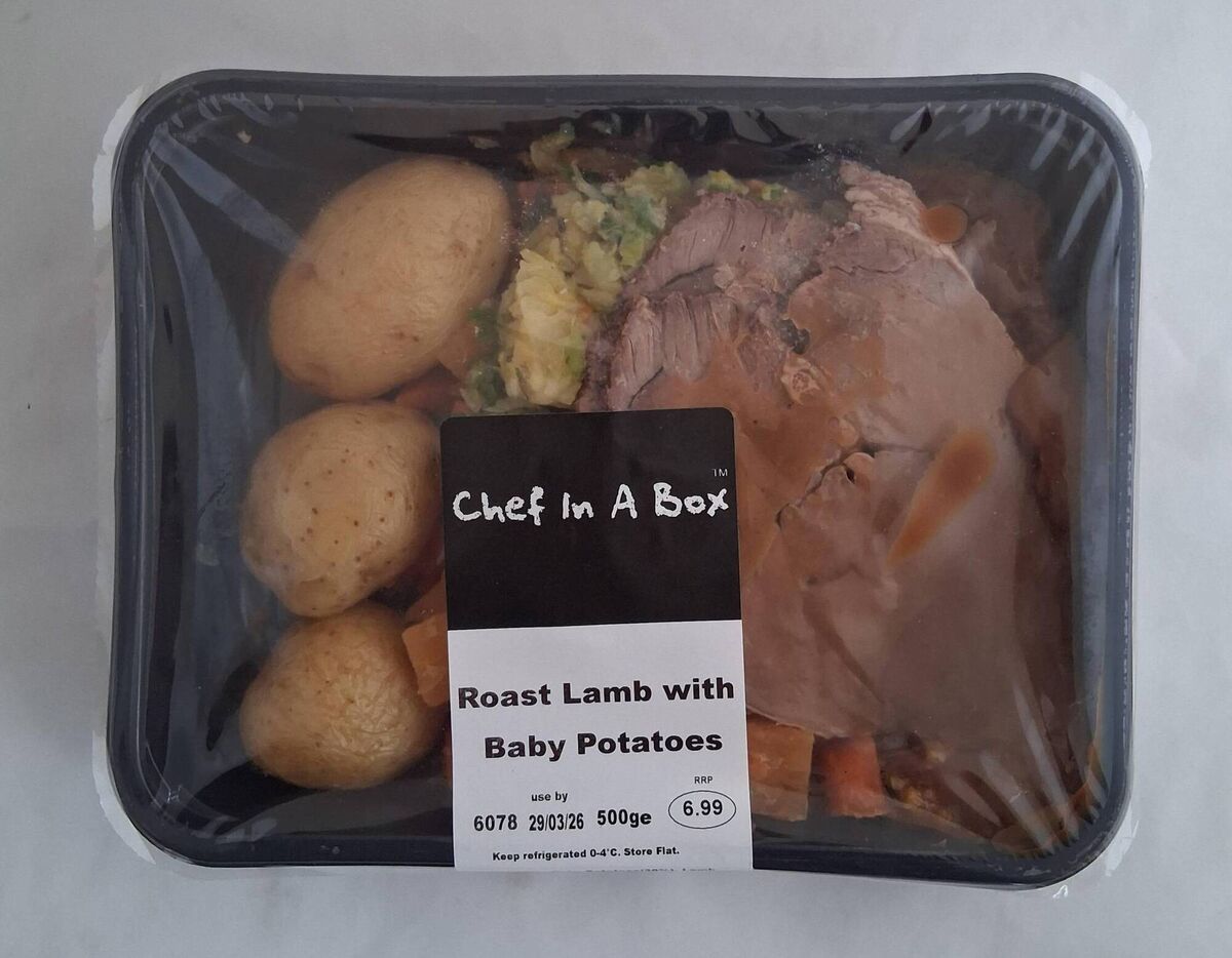 SuperValu roast lamb dinner 500g €6.99
