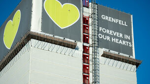 <p>Seventy-two people died in the tower block fire (James Manning/PA)</p>