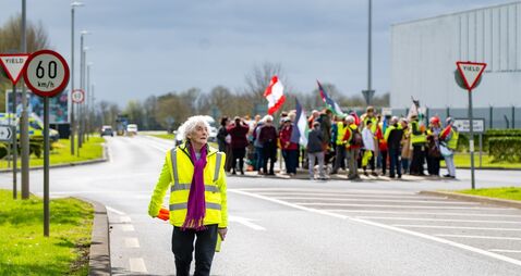 Watch: Lelia Doolan's Walk for Peace