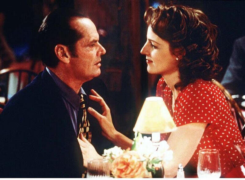 Helen Hunt and Jack Nicholson in As Good As It Gets. 