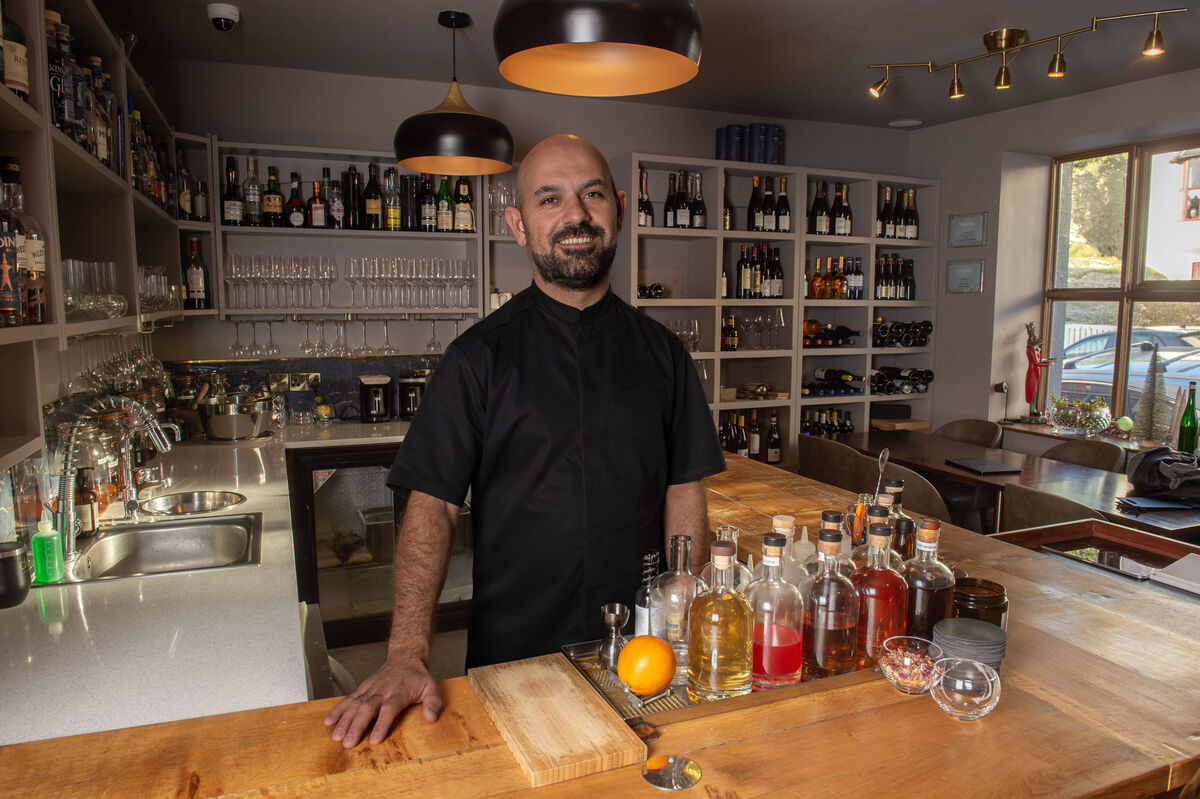 Ahmed Dede in his Michelin starred restaraunt 'Dede' at Customs House, Baltimore, Co. Cork. Picture: Michael Mac Sweeney/Provision Ahmed Dede in his Michelin starred restaraunt 'Dede' at Customs House, Baltimore, Co. Cork. Picture: Michael Mac Sweeney/Provision
