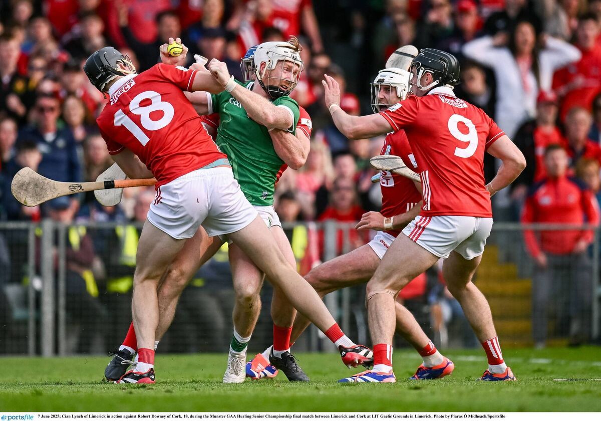 BATTLEGROUND: Cork will attempt to limit the influence of Cian Lynch as Limerick's creator supreme at midfield. Picture: Piaras Ó Mídheach/Sportsfile
