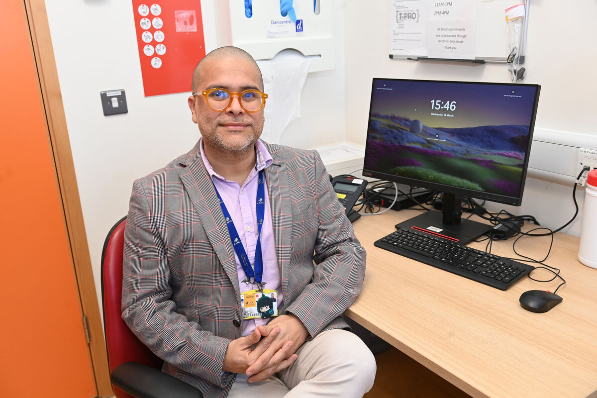  Dr Juan Trujillo, paediatric allergist at Cork University Hospital. Picture: Larry Cummins