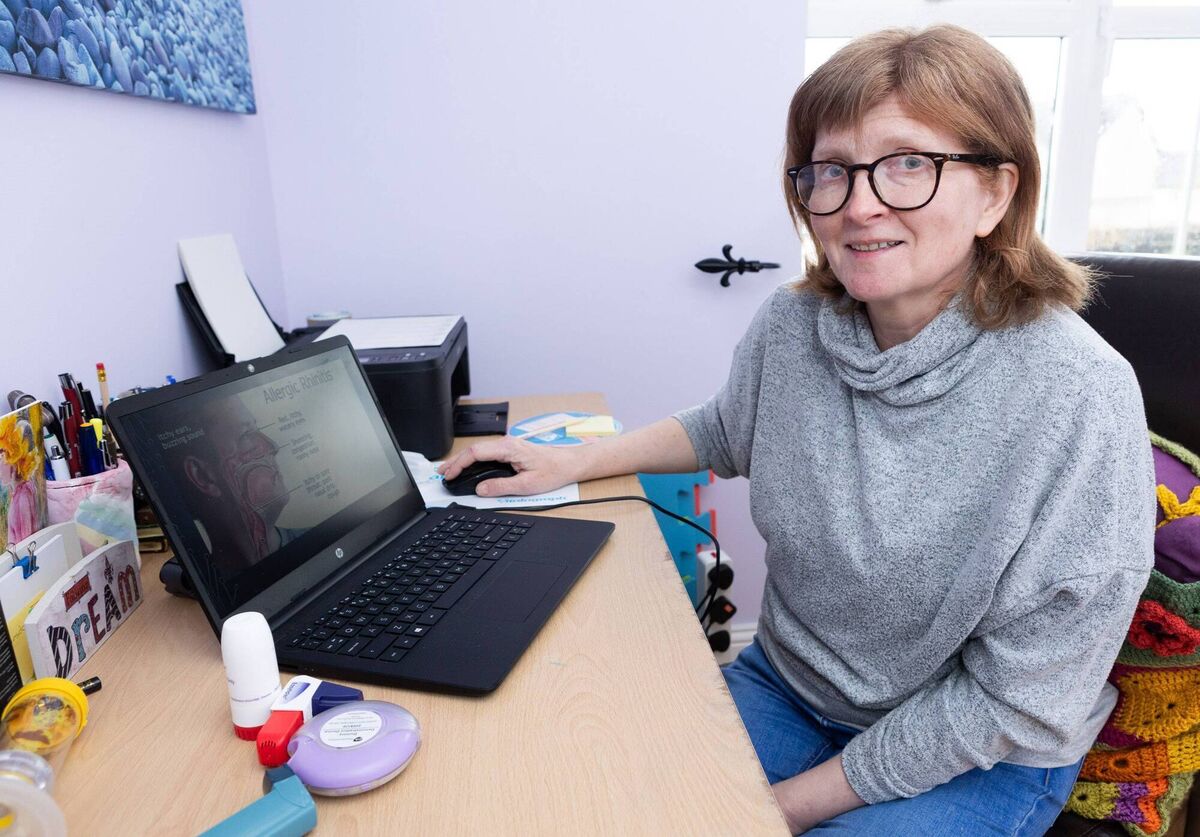 Ruth Morrow, Respiratory Nurse Specialist, with the Asthma Society. Picture: Ger Rogers