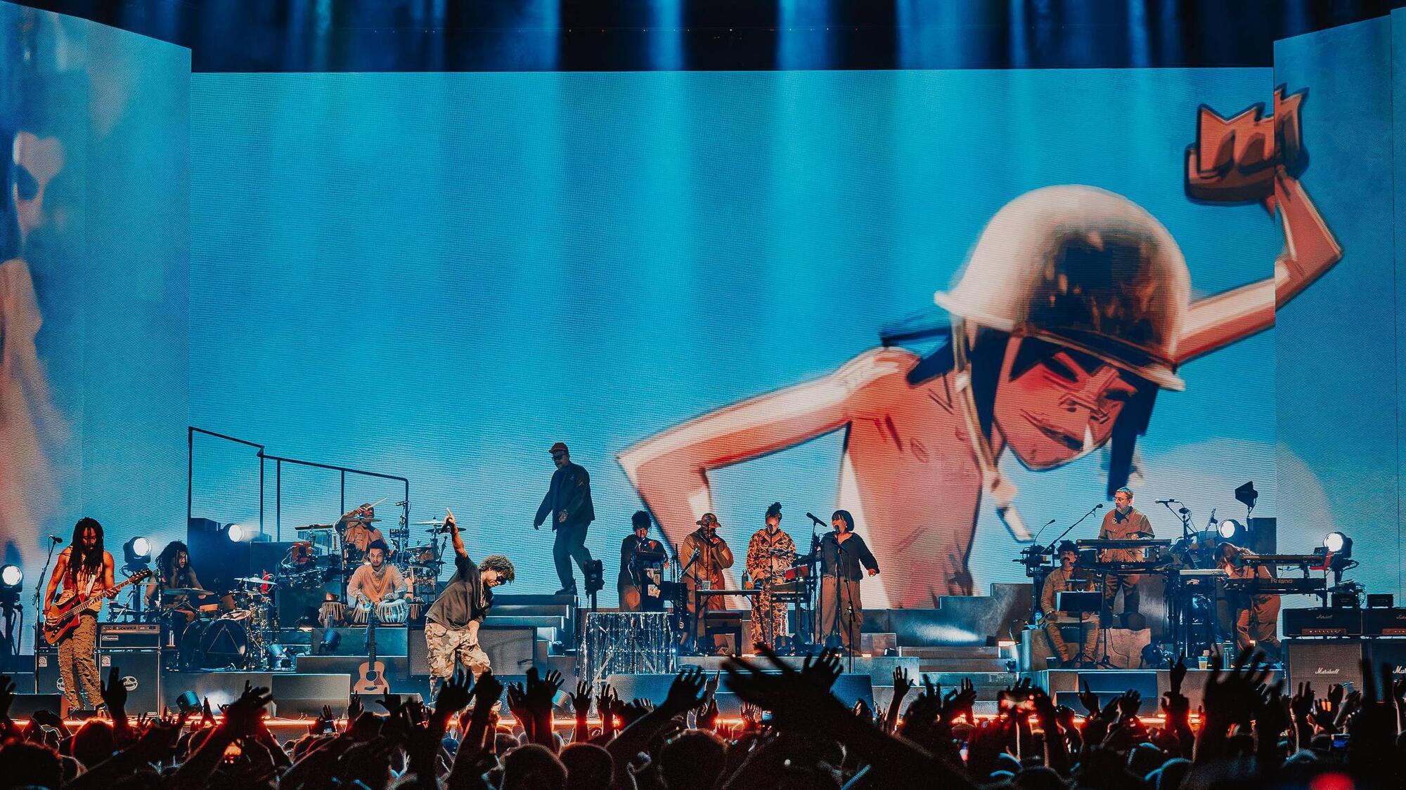 Gorillaz review: Damon Albarn and co produce spectacular show at 3Arena, Dublin 