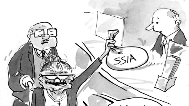 <p>A 2005 cartoon depicting maturing SSIA accounts and what people would spend the money on. File picture</p>