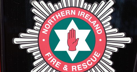 Mourne Mountains wildfire