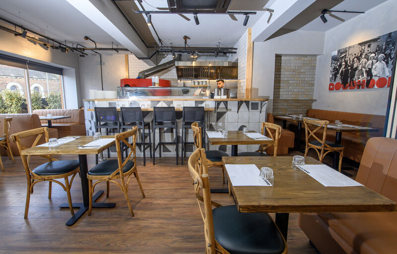 GoodHood is a subtly stylish venue with an easygoing vibe. Picture: Dan Linehan GoodHood is a subtly stylish venue with an easygoing vibe. Picture: Dan Linehan