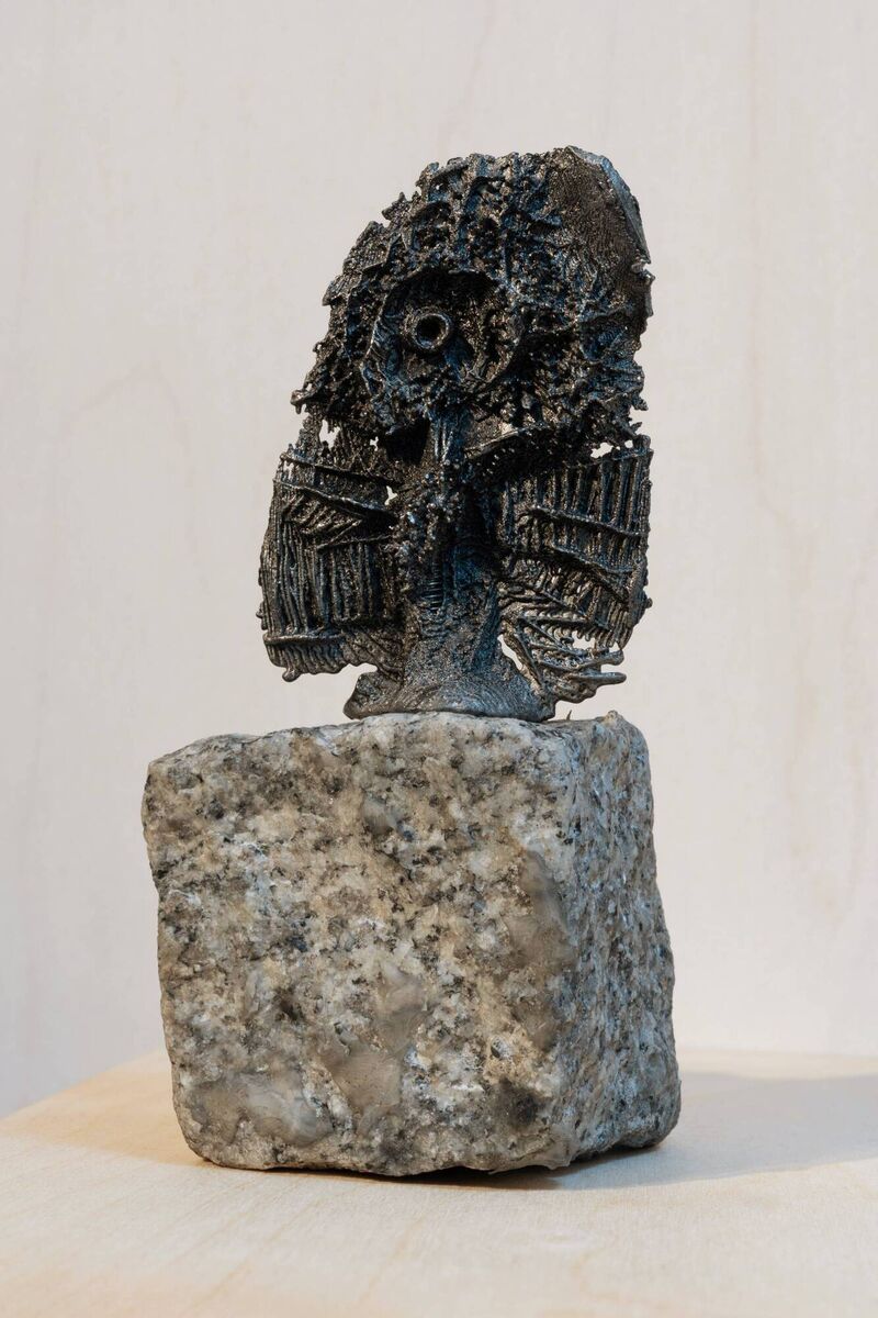 A piece by Ben Reilly in his current exhibition. 