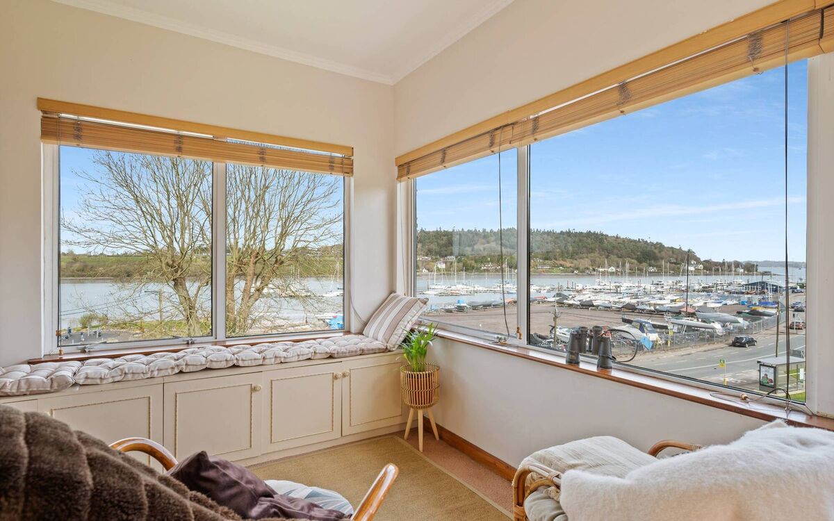 Views from the viewing room off the main bedroom