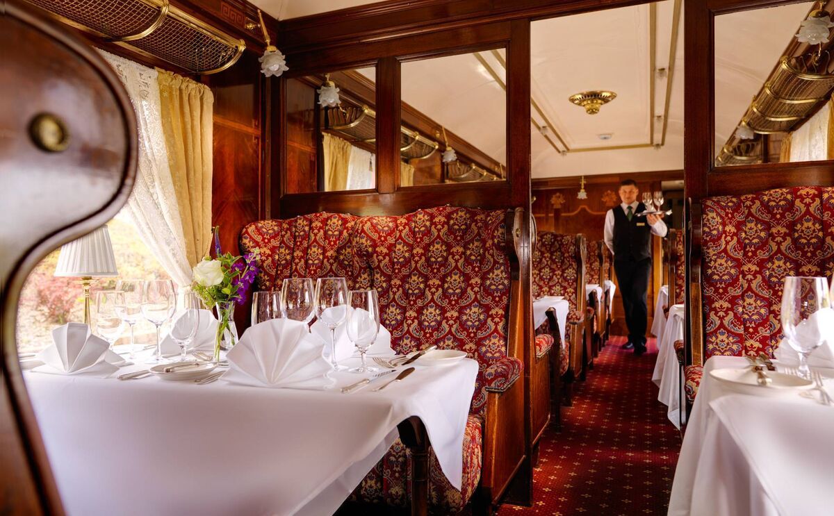The Pullman is located in beautifully restored carriages from the famous Orient Express. The Pullman is located in beautifully restored carriages from the famous Orient Express.