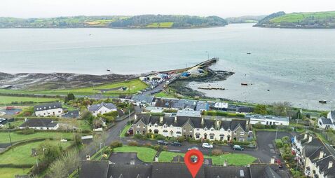 Coastal commutability at €365k Aghada home