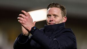 <p>Cork City manager Barry Robson. Pic: Michael P Ryan/Sportsfile</p>