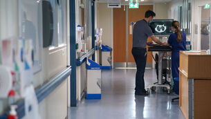 <p>The party said that for 23 consecutive days between March 11 and April 2, the number of delayed discharges across Irish hospitals exceeded 500 each day. Picture: Jeff Moore/PA Wire</p>