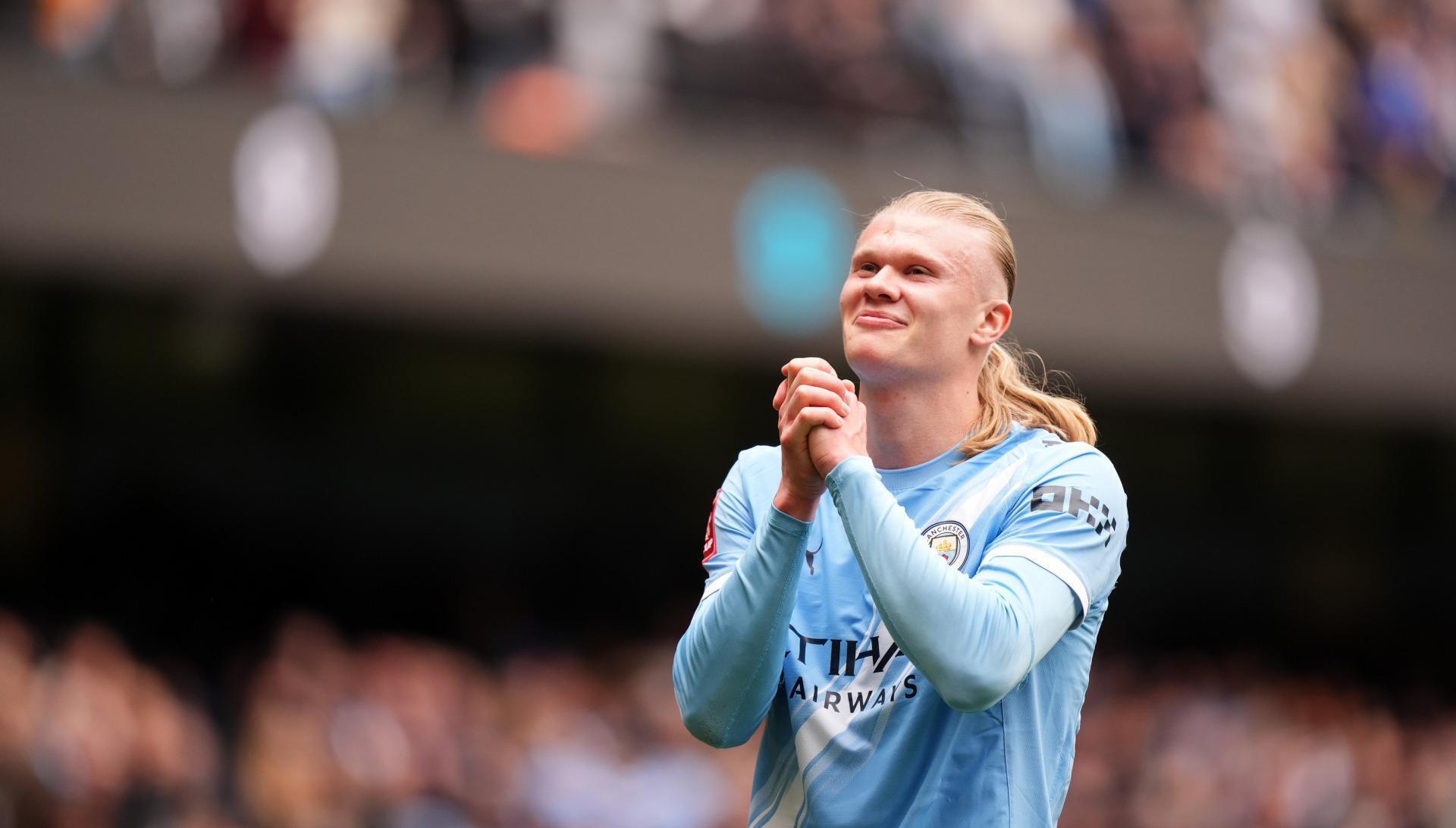 FA Cup: Haaland hits treble as Man City rout Liverpool to clinch semi-final spot 