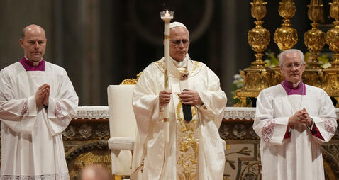 Vatican Pope Easter Vigil